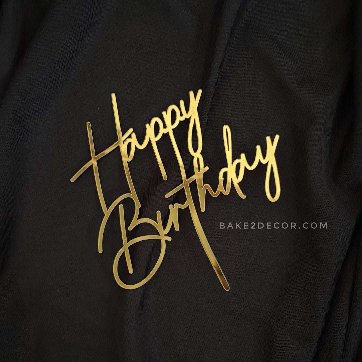 Happy Birthday Topper - 5 Inch - ACT29