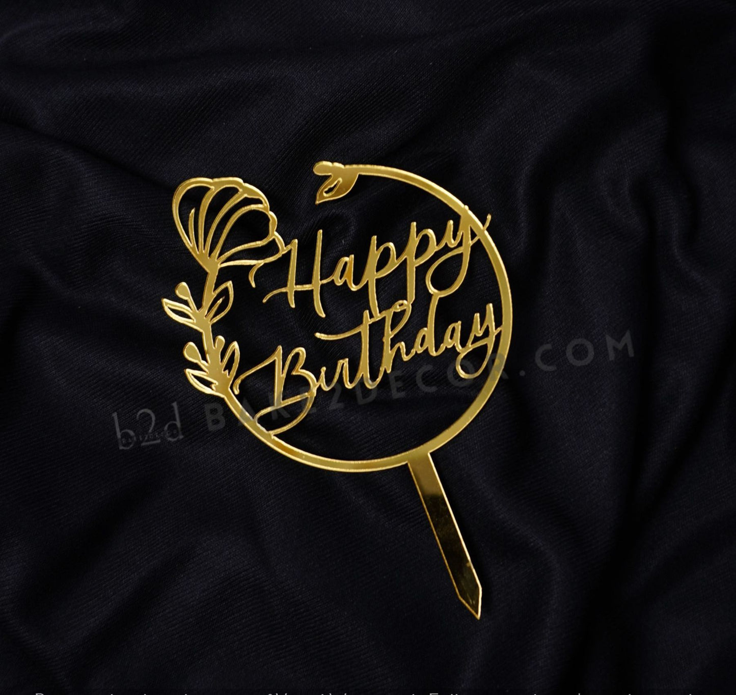 Happy Birthday Cake Topper - ACT53