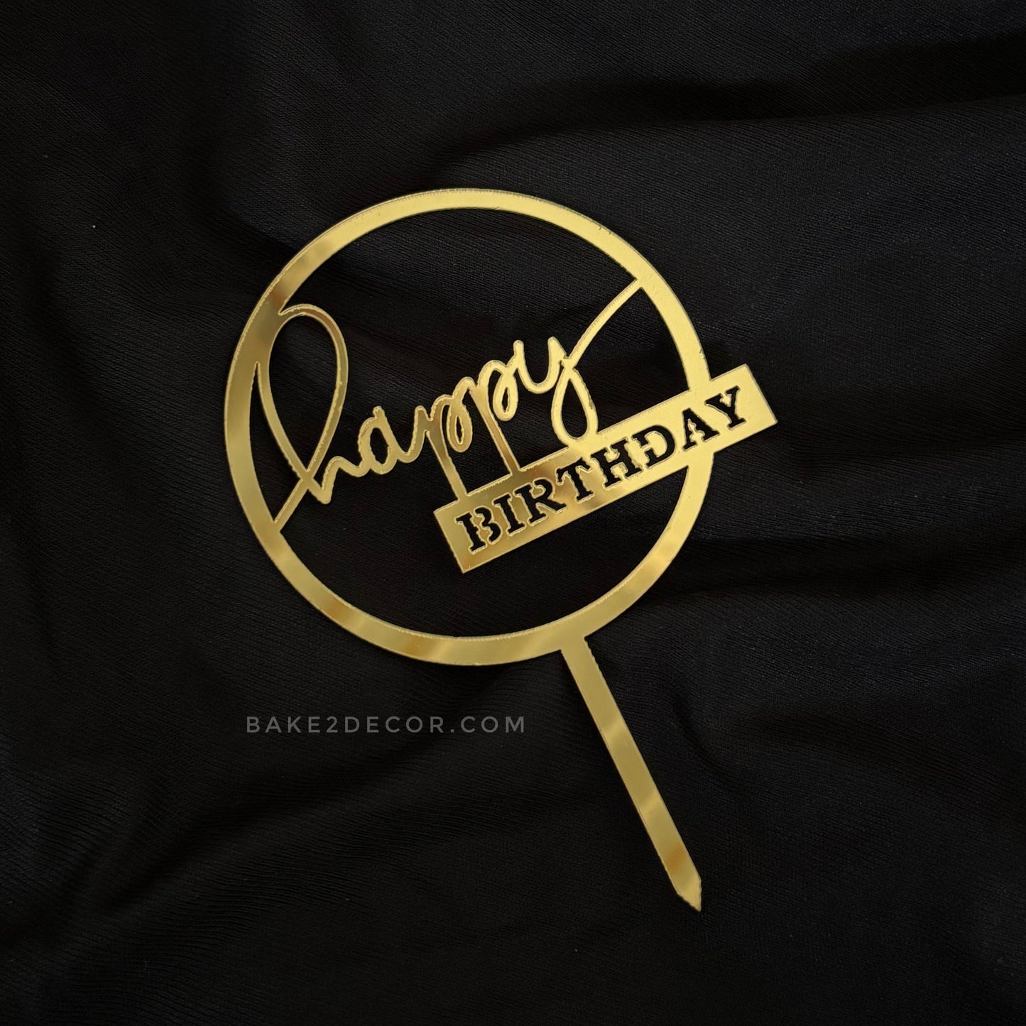 Happy Birthday Topper - 5 Inch - ACT32