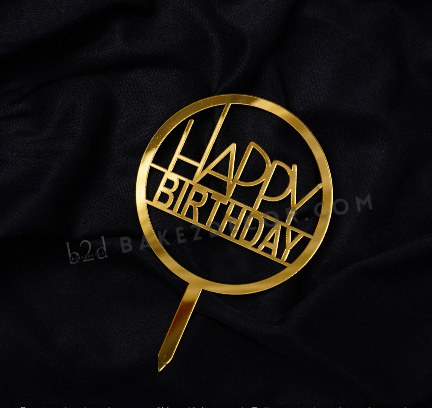 Happy Birthday Cake Topper - ACT40