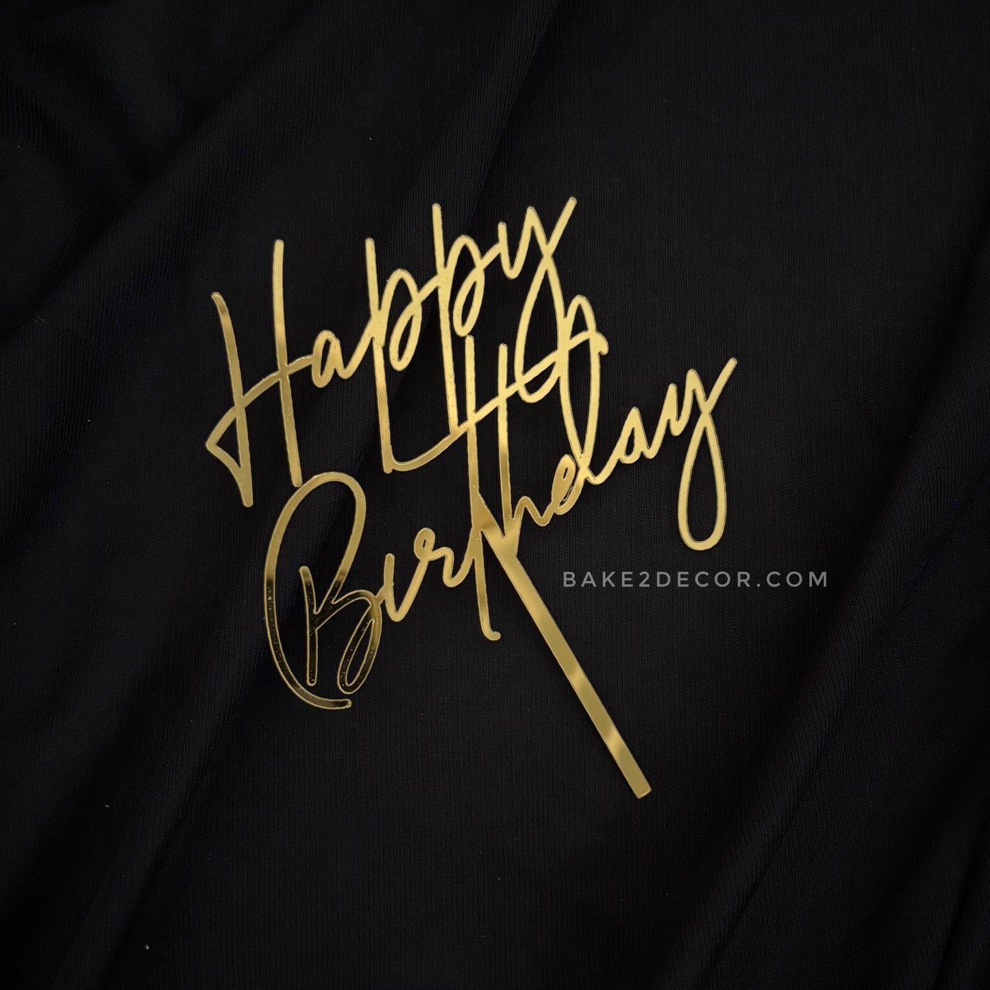 Happy Birthday Topper - 5 Inch - ACT28