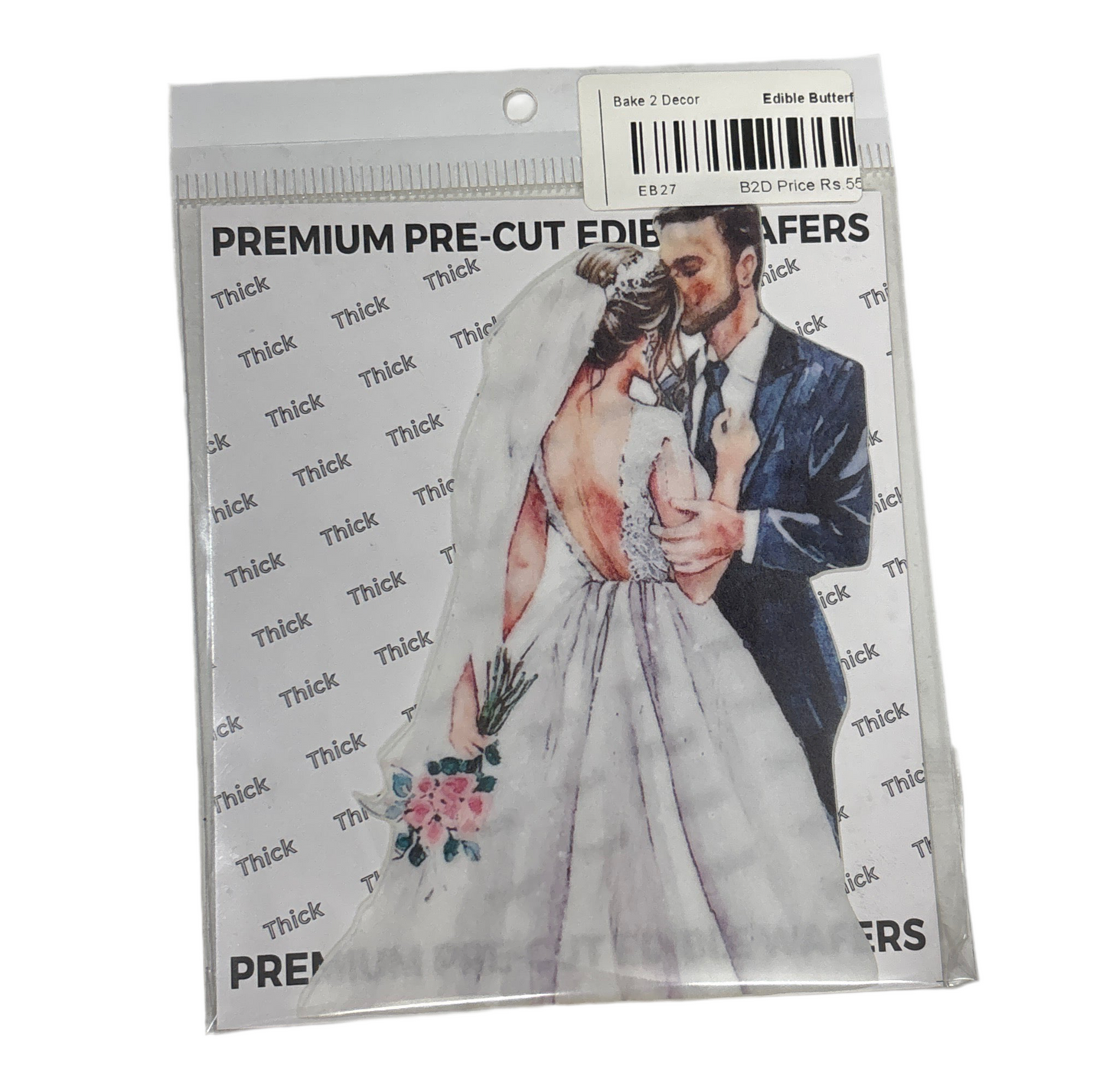 Edible Couple Topper EB27