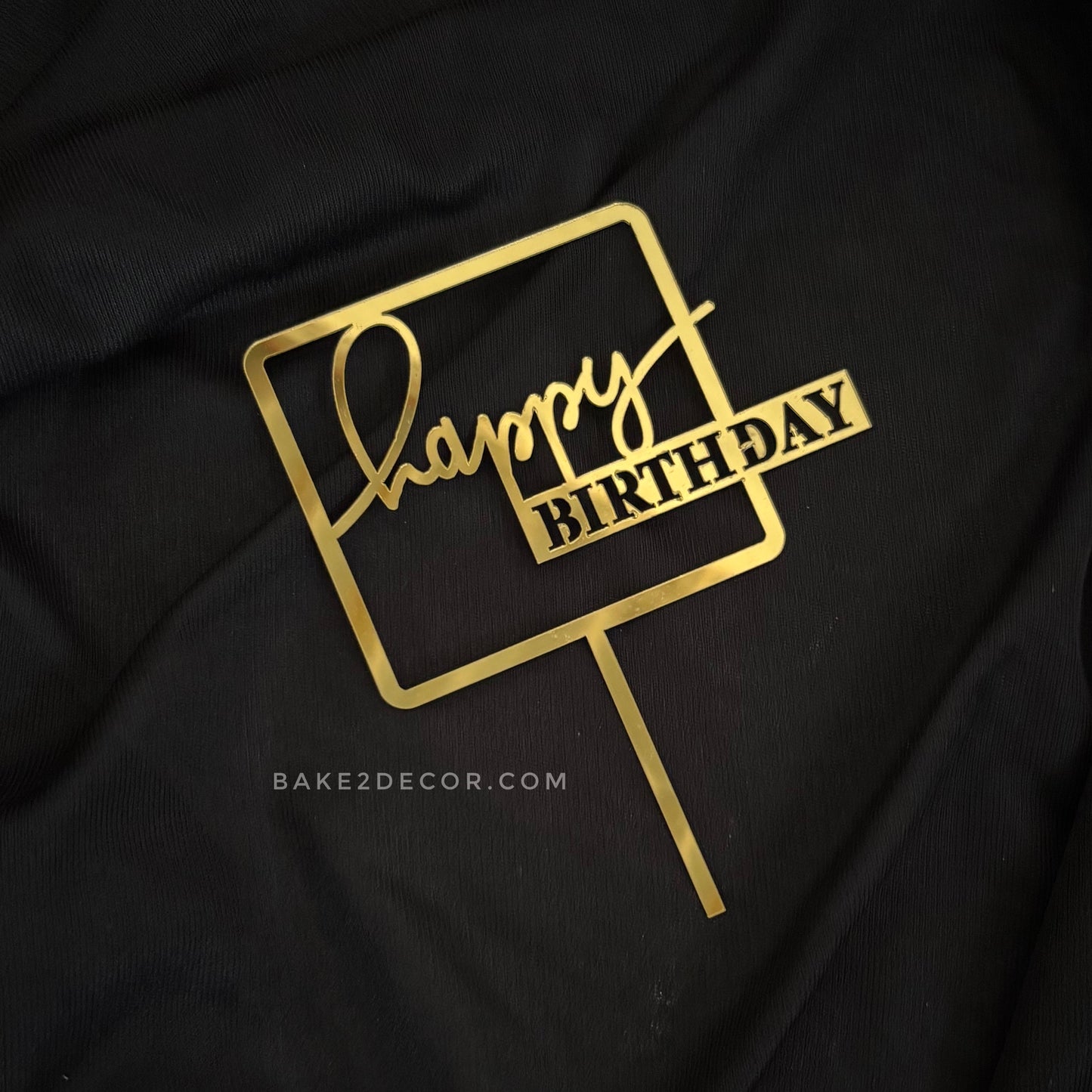 Happy Birthday Topper - 5 Inch - ACT16