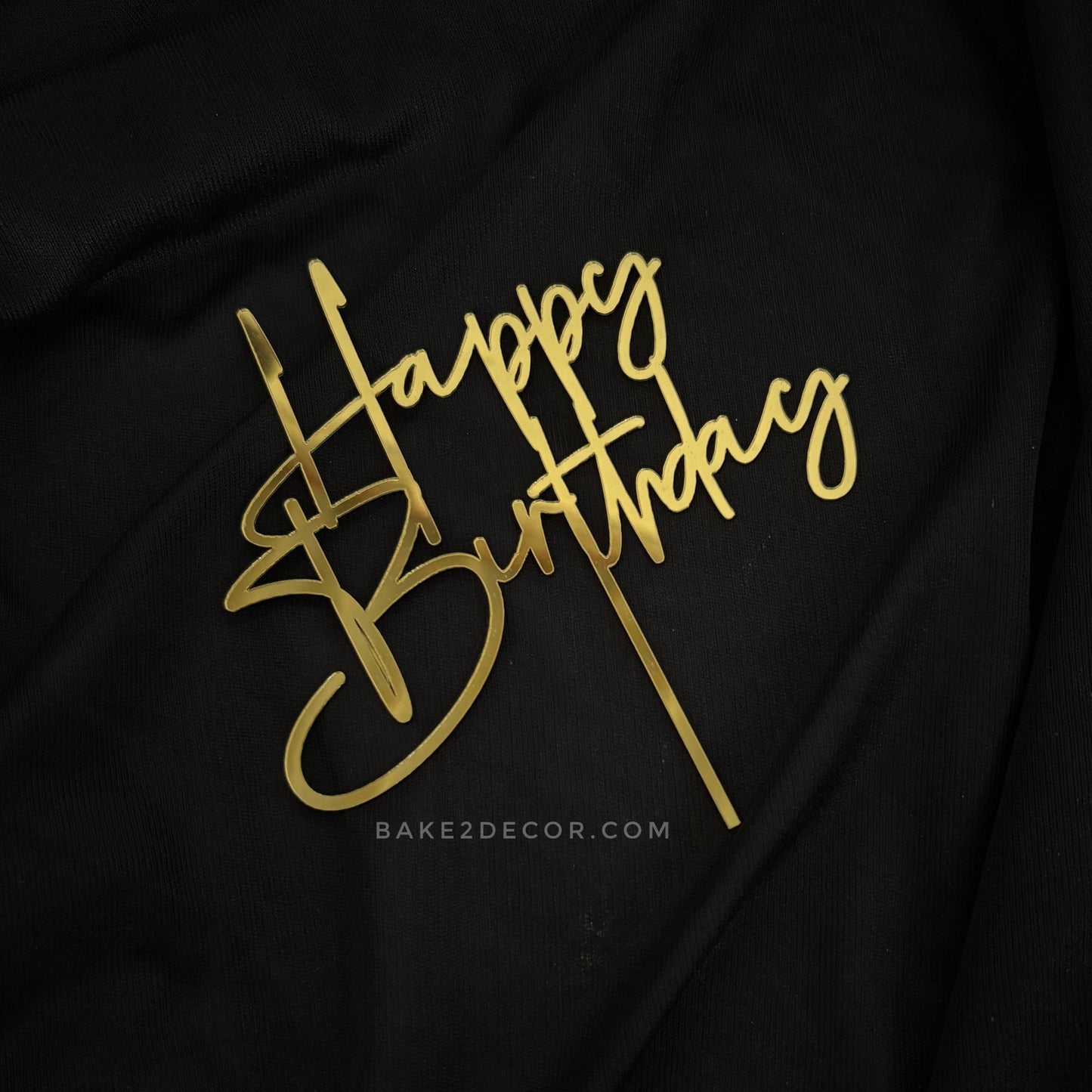 Happy Birthday Topper - 5 Inch - ACT15