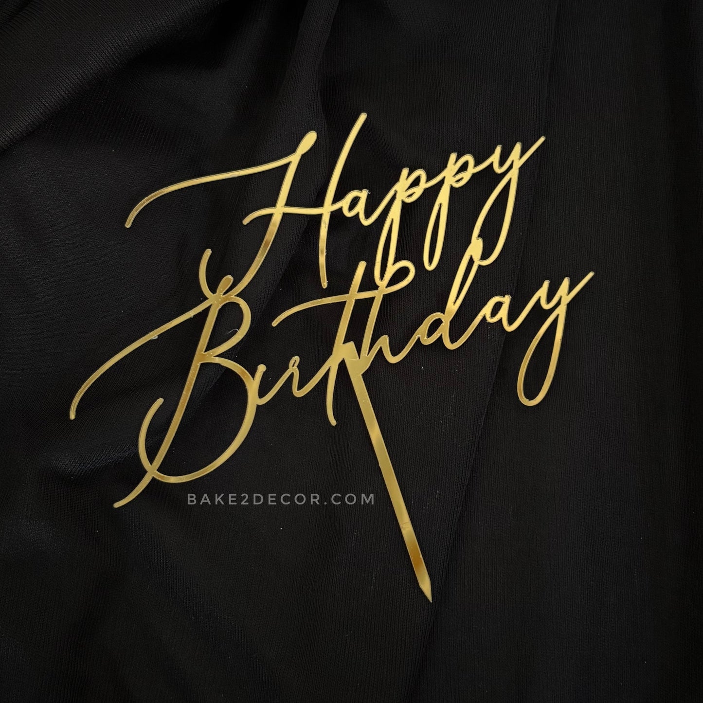 Happy Birthday Topper - 5 Inch - ACT23