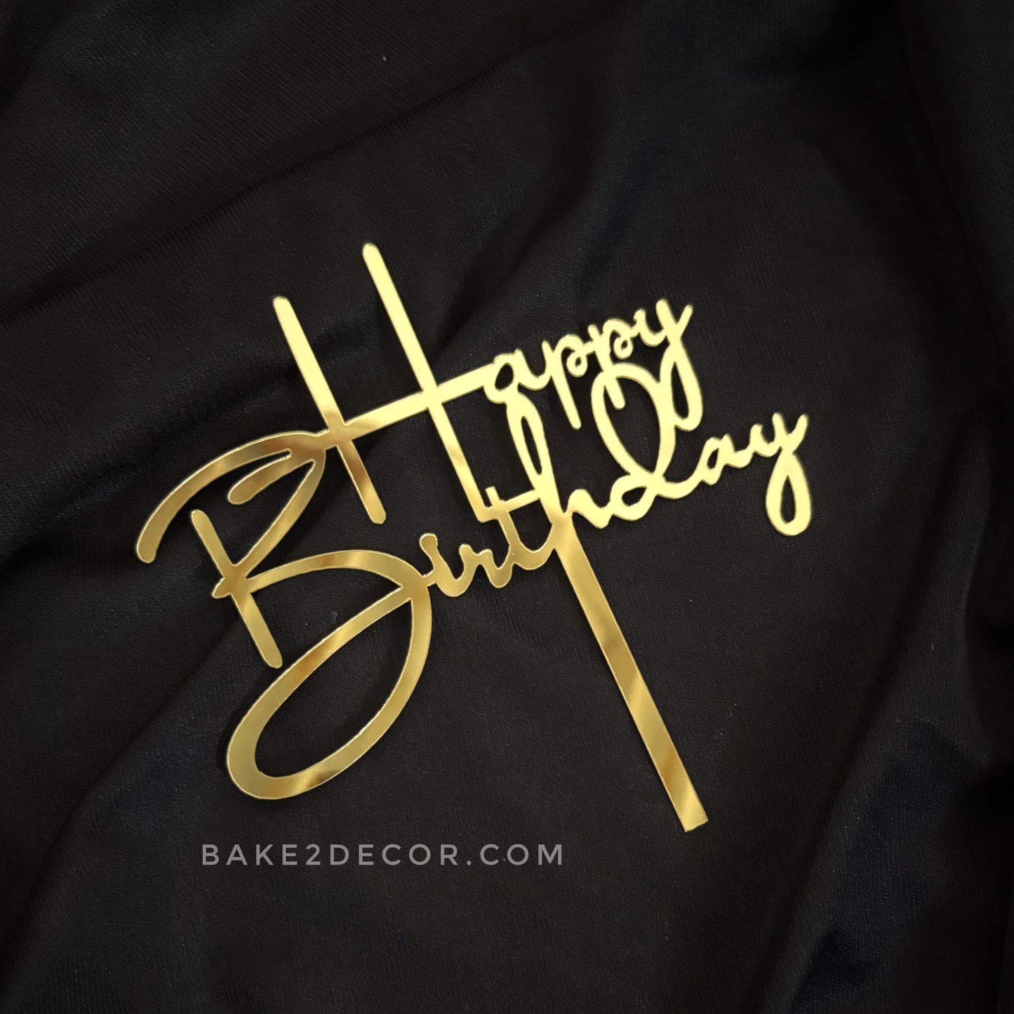 Happy Birthday Topper - 5 Inch - ACT18