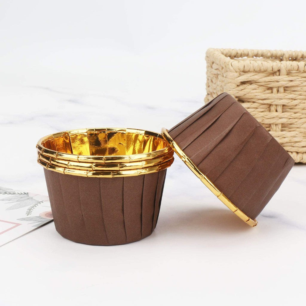 Muffin Cup Brown- (Pack of 25) Large