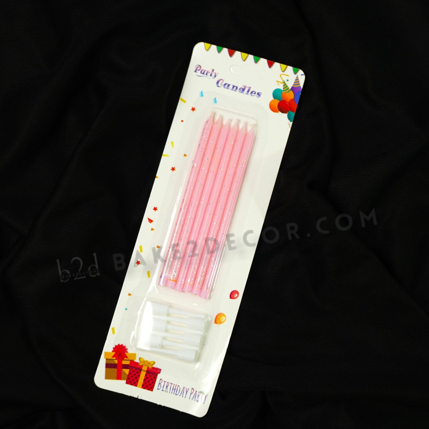 Pink Fancy Candle ( 6 Pcs Set)