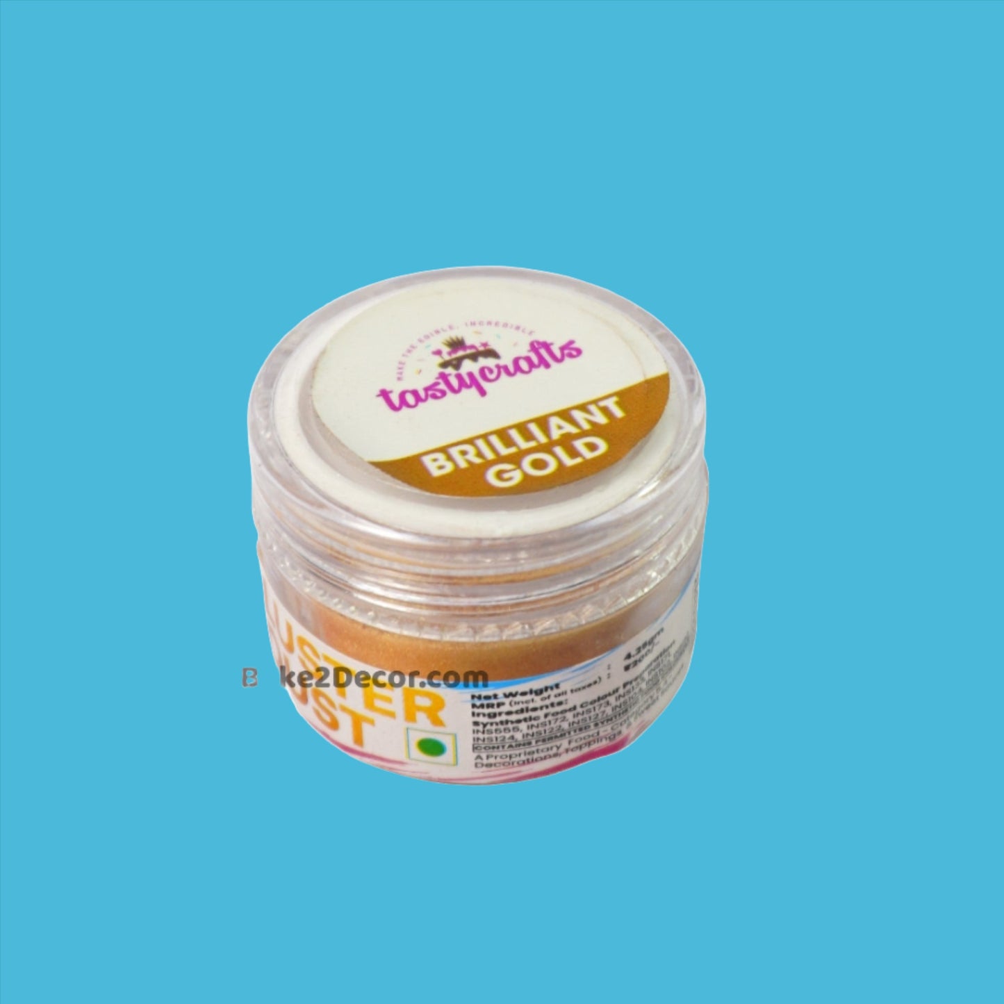 Brilliant Gold - Luster Dust 4.25gm (Single Piece)