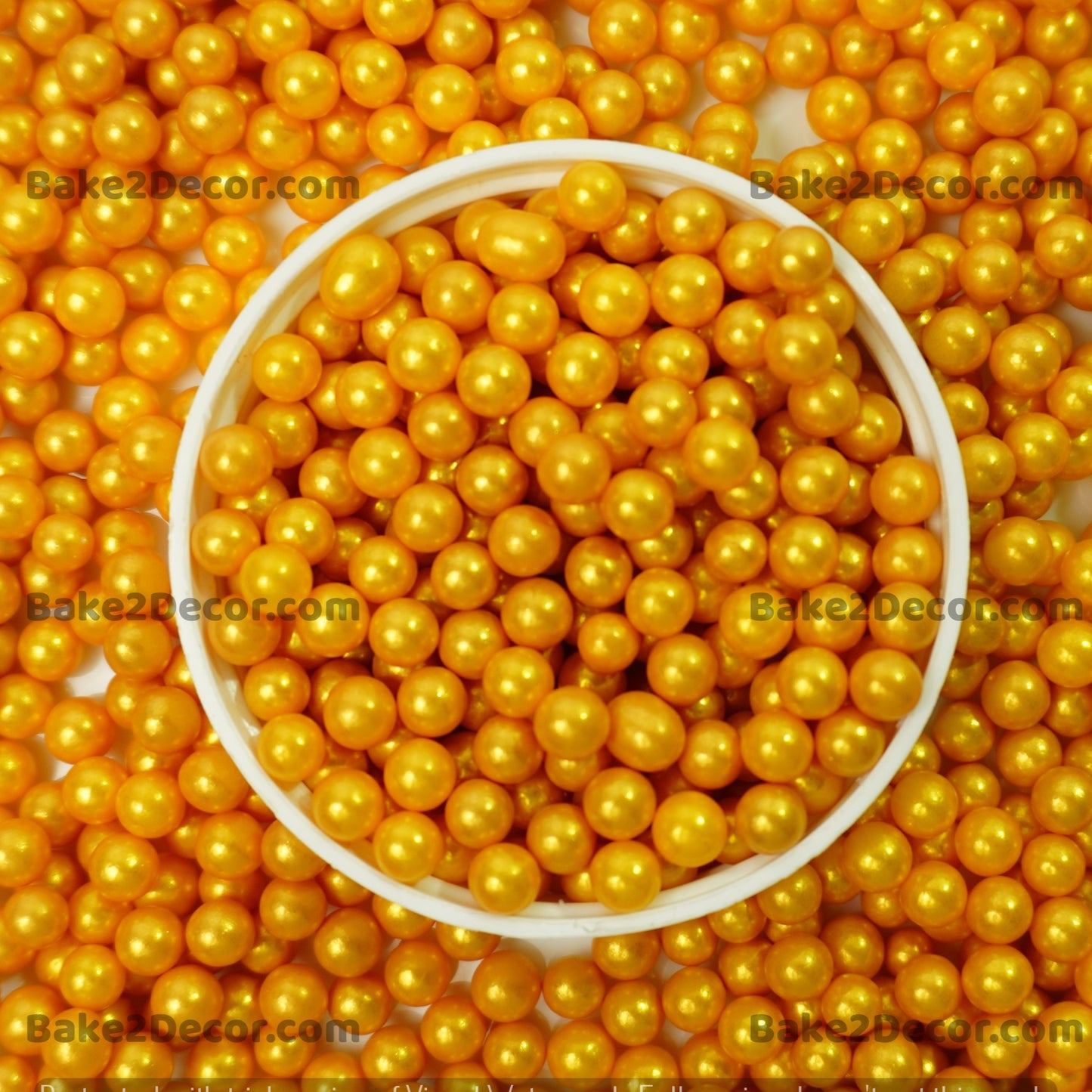 Sprinkles 4mm Golden 100g - SL135