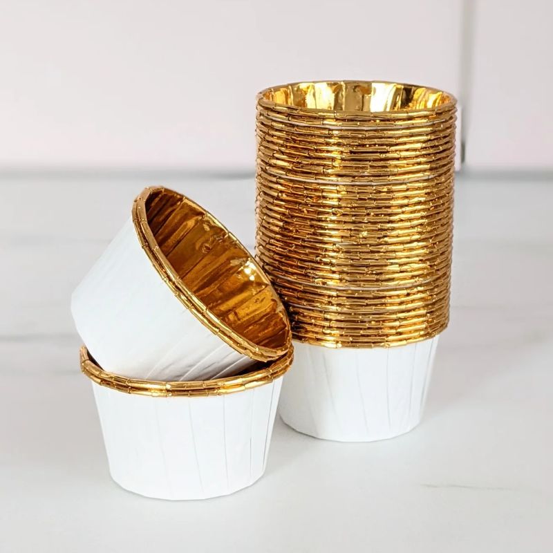 Muffin Cup White- (Pack of 25) Large