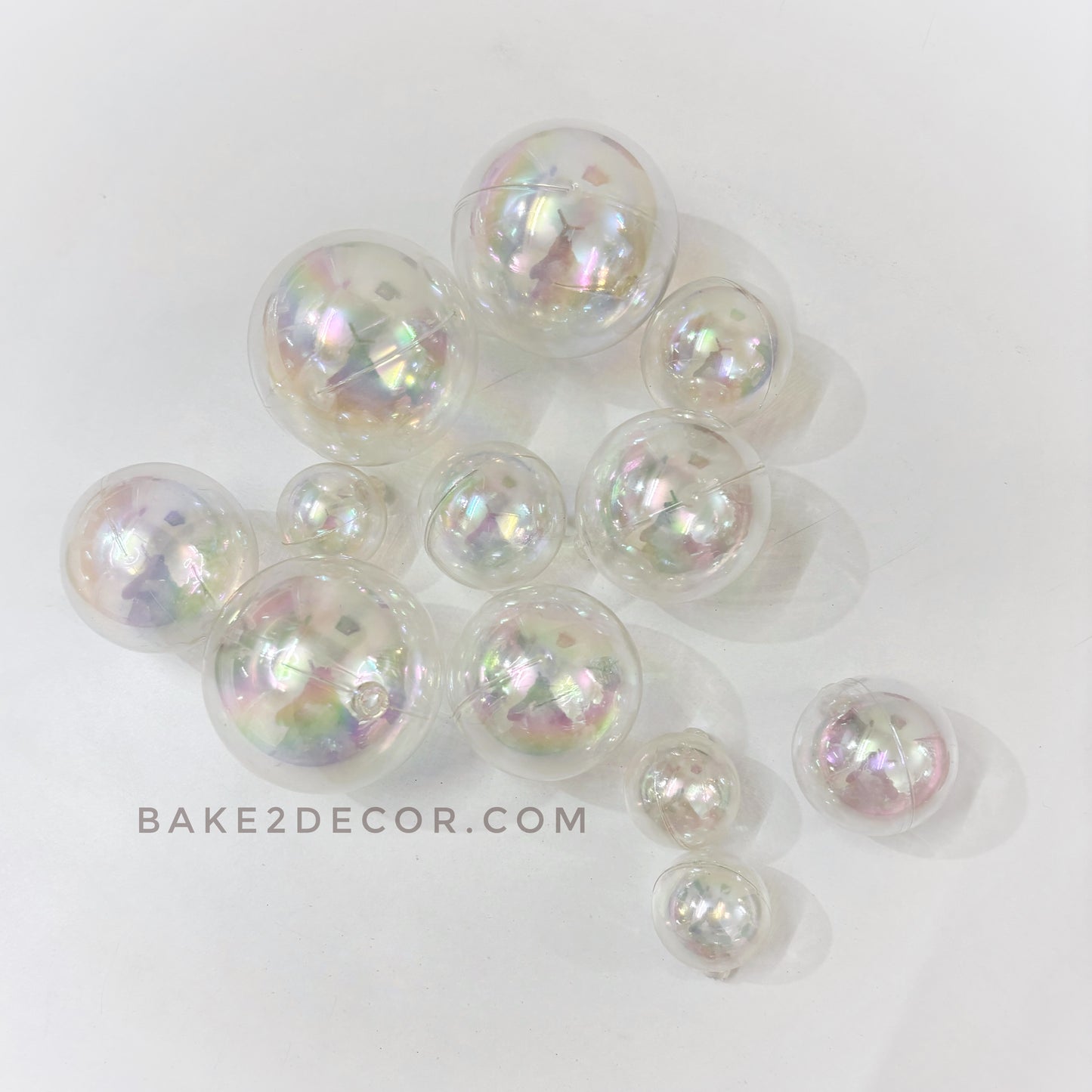 Clear Transparent Faux Balls