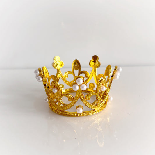 Cake Crown -  Golden Color