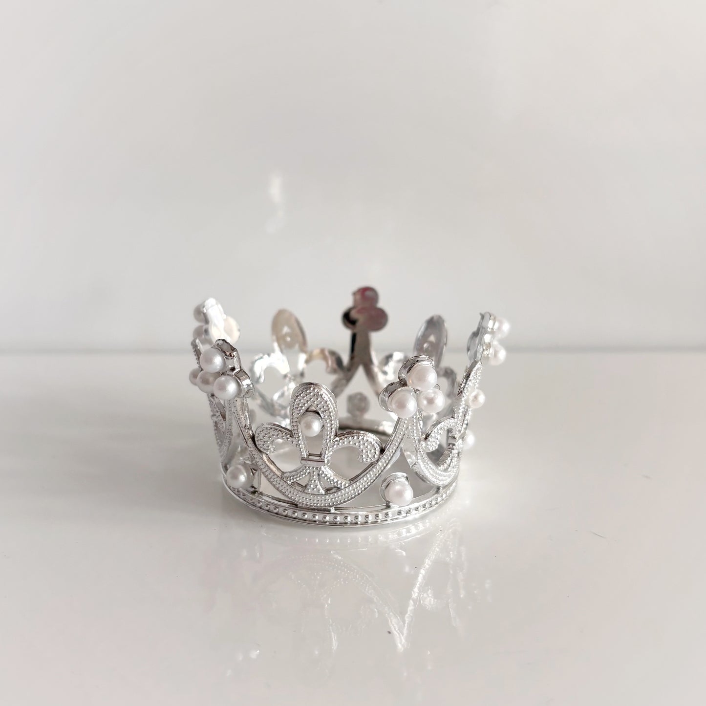 Cake Crown -  Silver Color