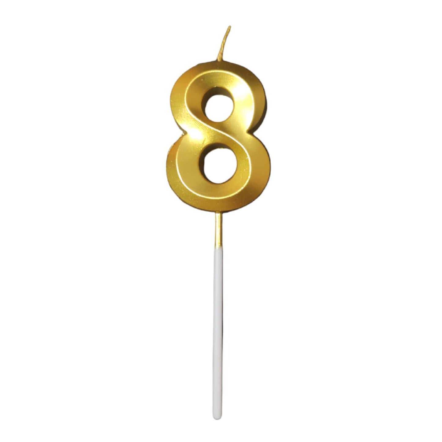 Number 8 Candle