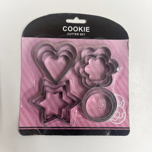 Cookie cutter 4 shape 12 pcs set