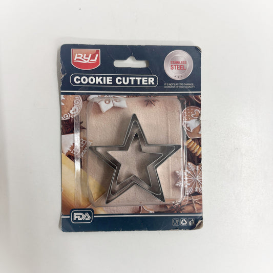 Cookie cutter star shape 3 Pcs