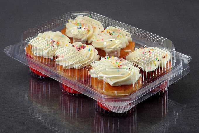 PVC Cupcake Box - 6 Cavity