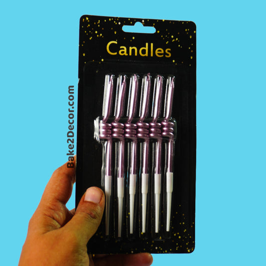 Fancy Candle ( 6 Pcs Set)