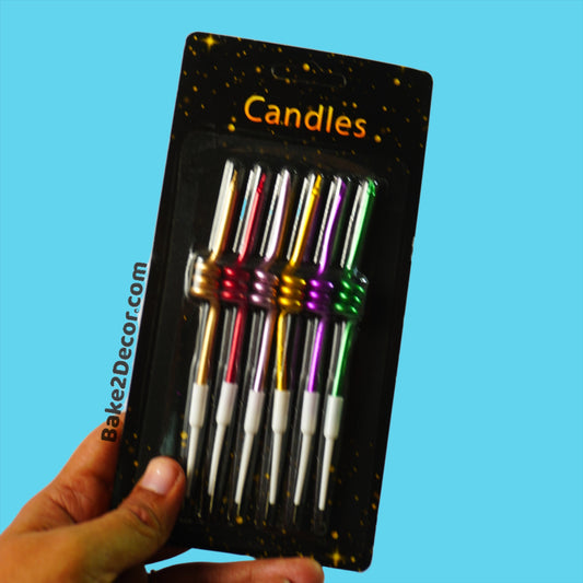 Fancy Candle ( 6 Pcs Set)