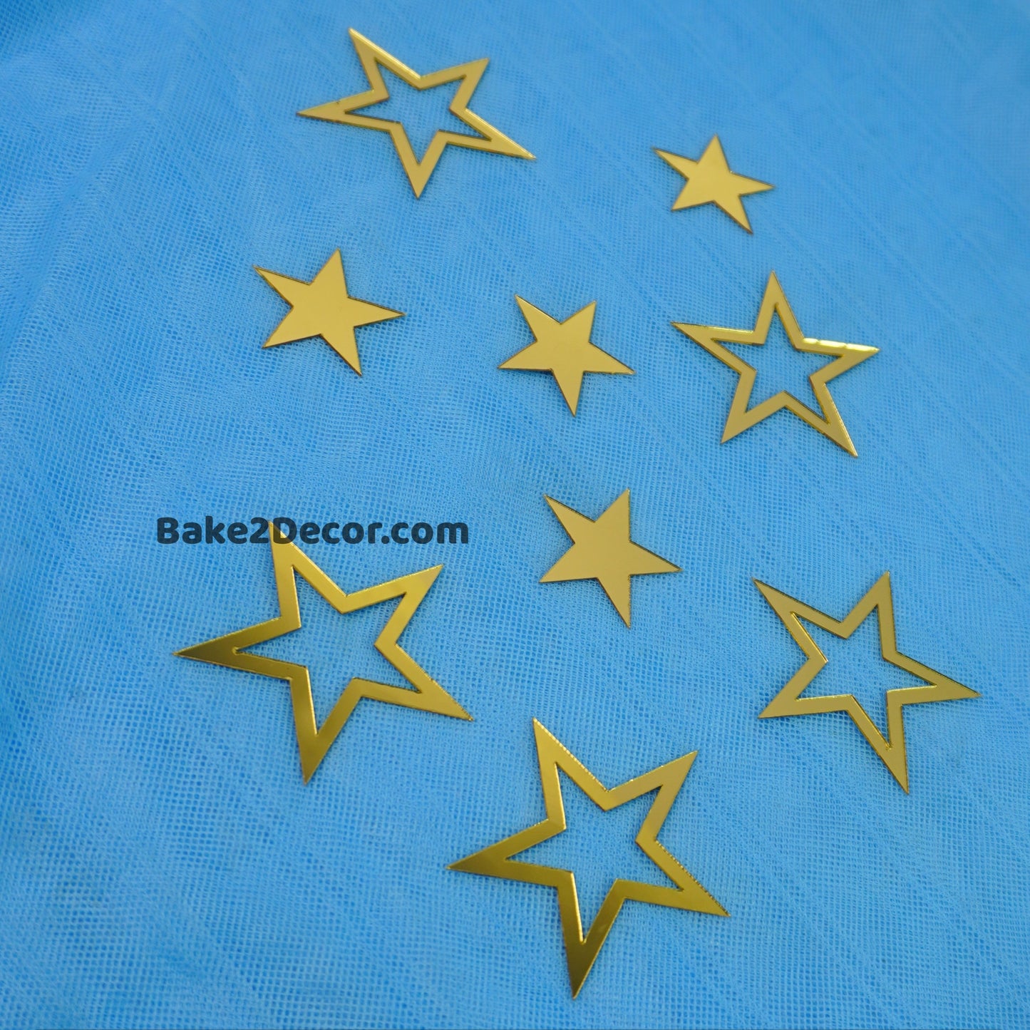 Star Acrylic Cutout - 9 Pieces