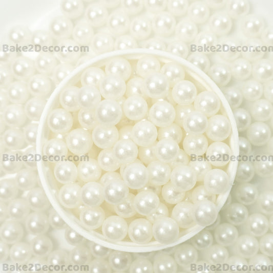 Sprinkles White 6mm  100g