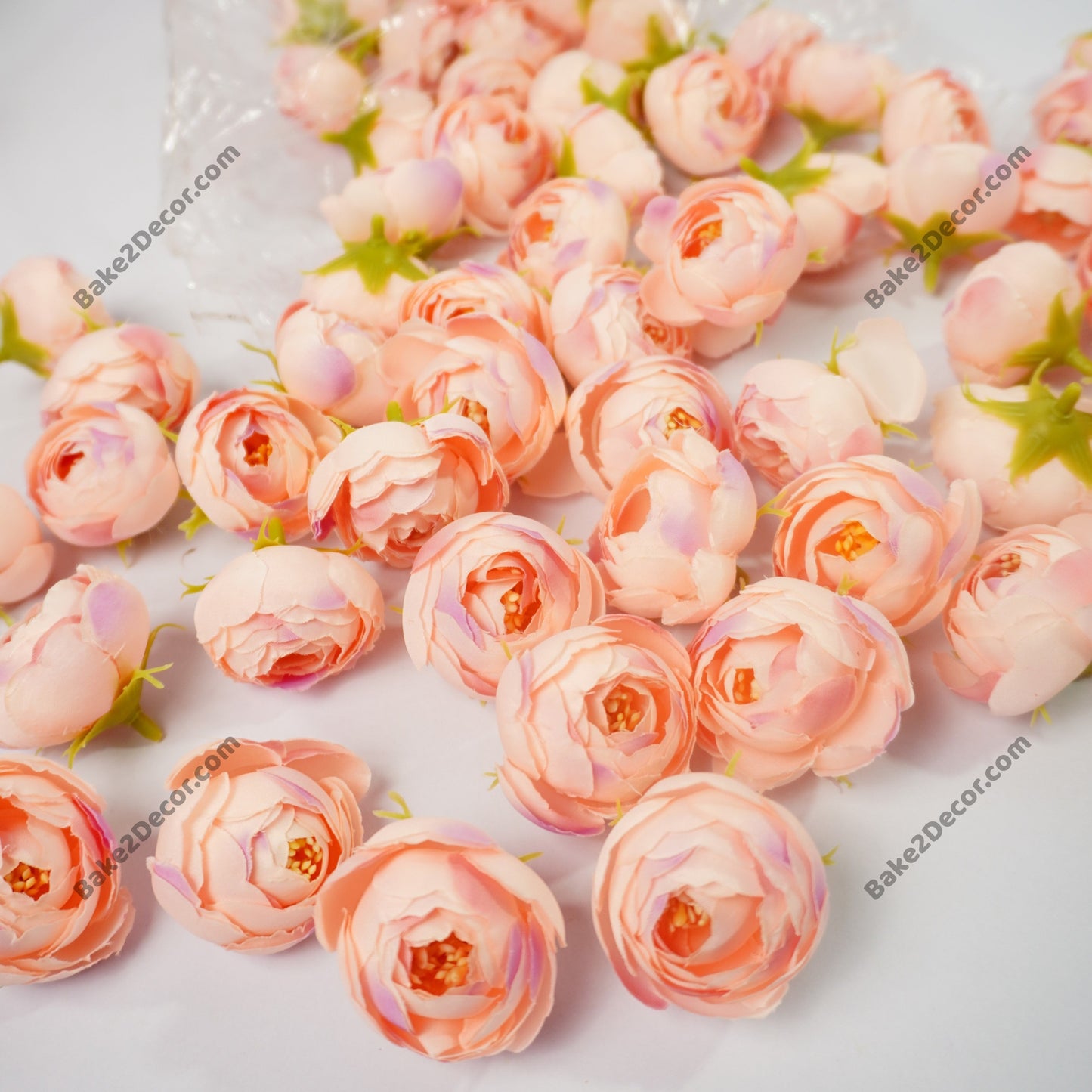 Peony small (Single Pcs) Light Pink - F03