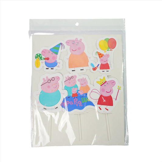 Peppa Pig Theme Topper