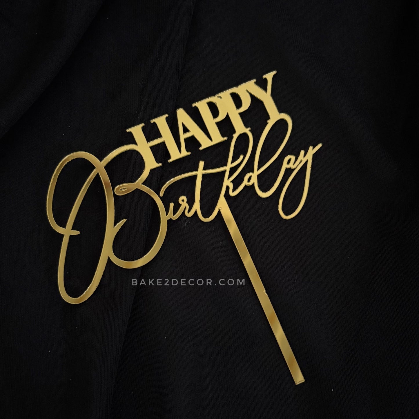 Happy Birthday Topper - 5 Inch - ACT26