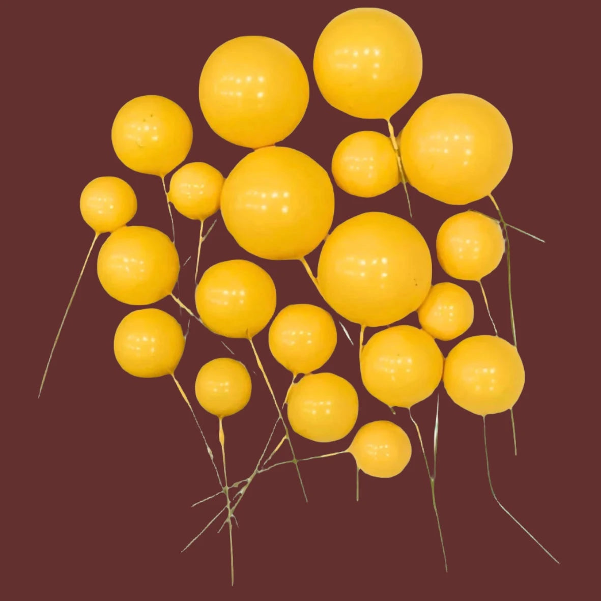 Faux Ball - Yellow