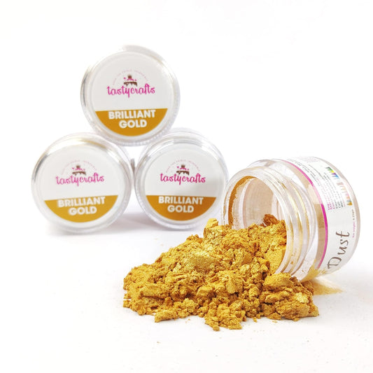 Brilliant Gold - Luster Dust 4.25gm (Single Piece)